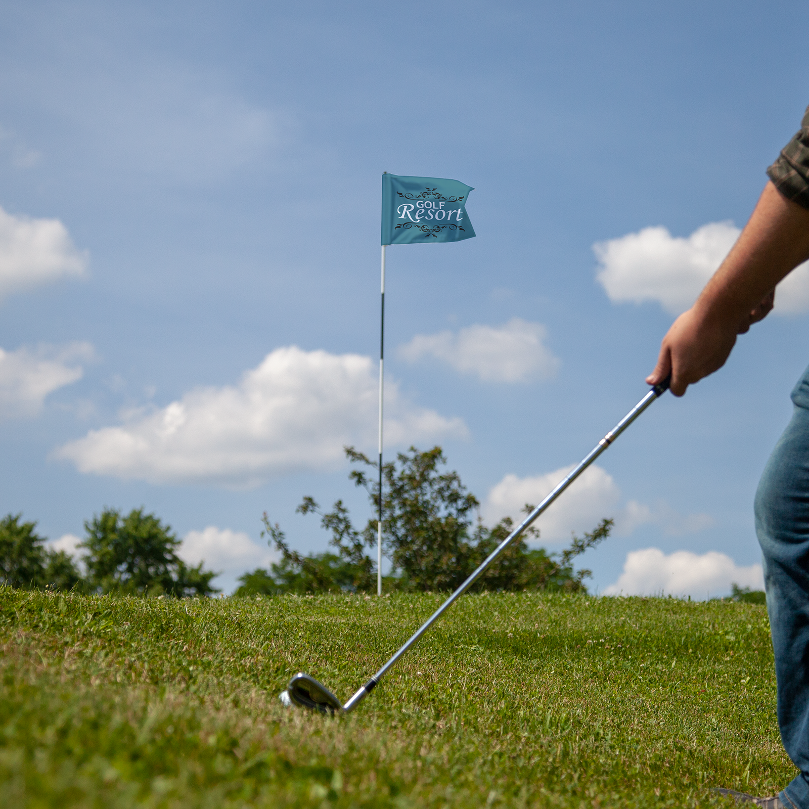 Golf Flag | Tex Visions