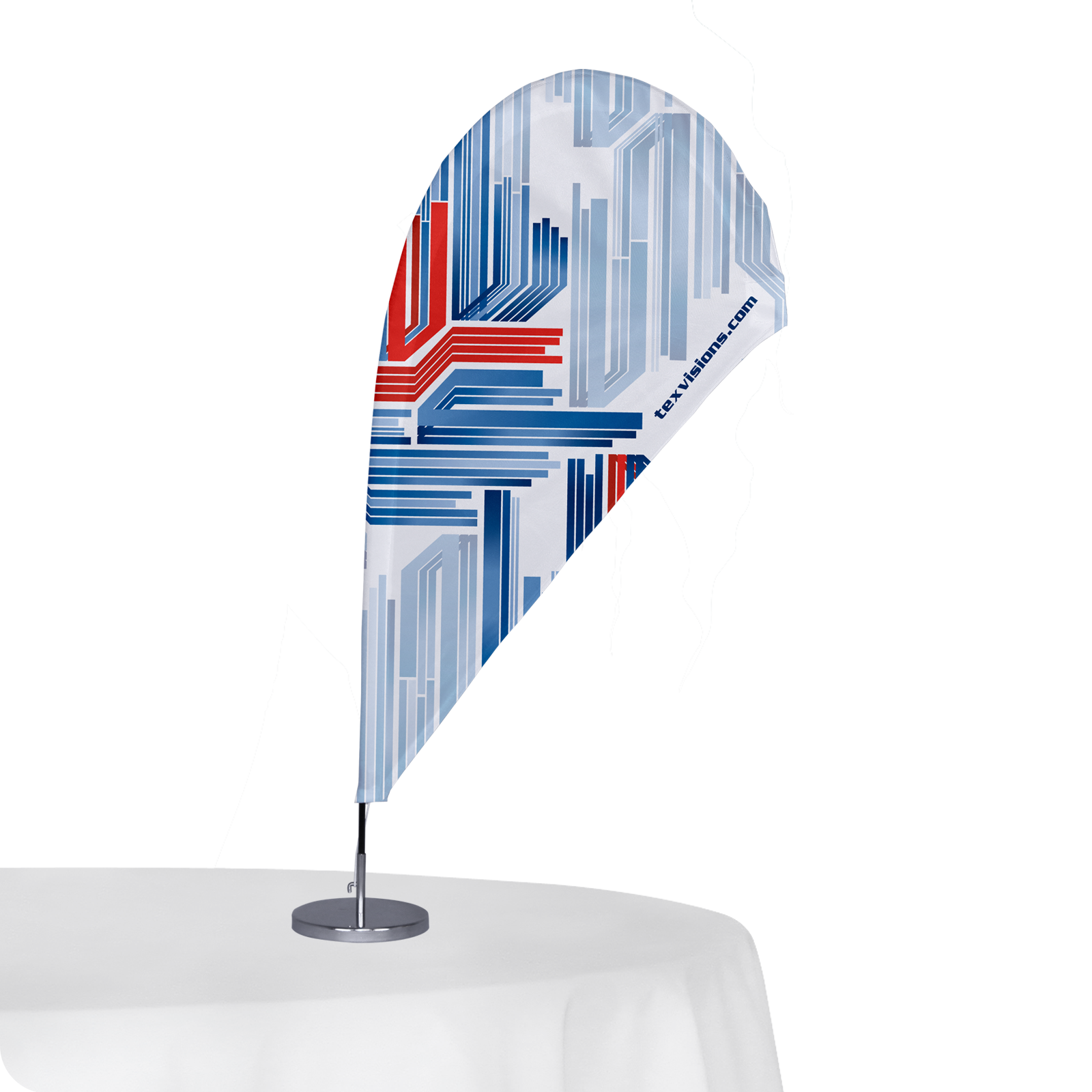 Table Feather Flags Tex Visions