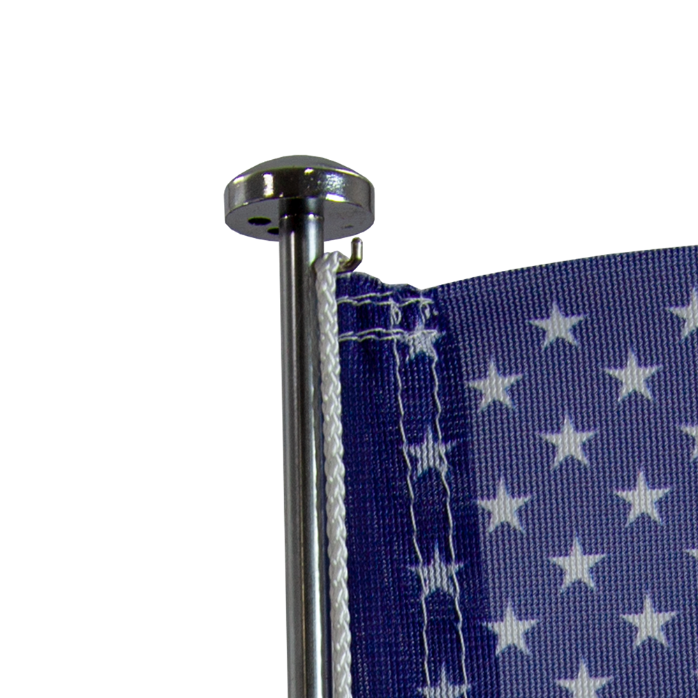 FlagDesk.com  How To String Your Flag (This Is The Wrong Way