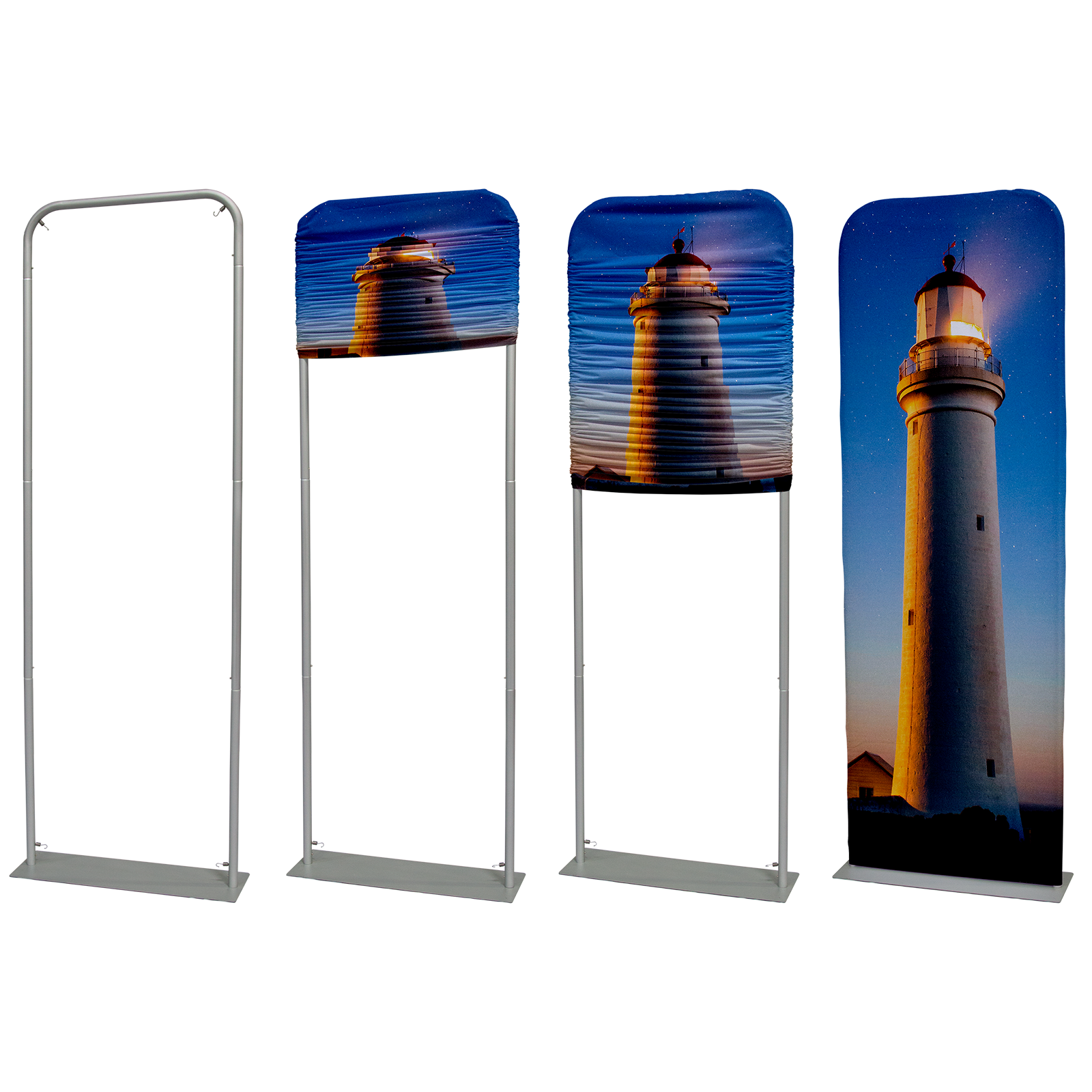 Pillowcase Banner Stand Free Shipping Tex Visions