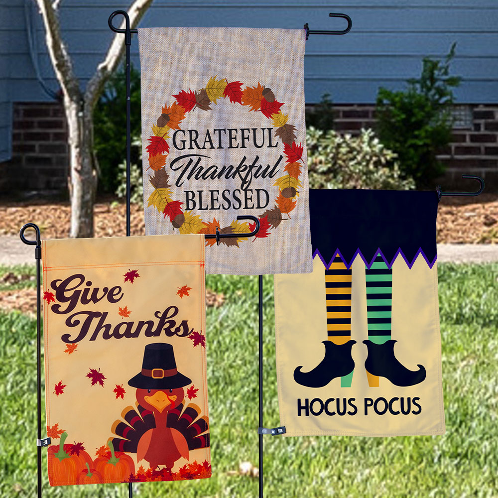 Fall Garden Flags Fall Season Flags Tex Visions