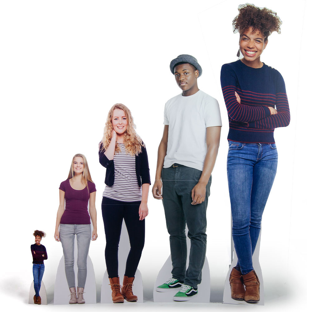 Custom Life Size Standees Custom Cardboard Cutouts Tex Visions