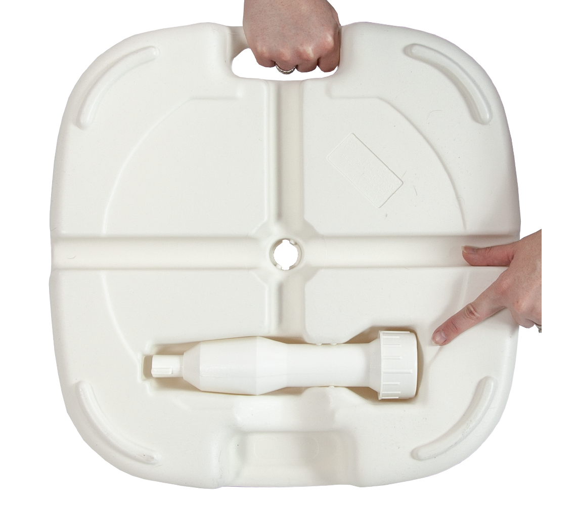 PVC Base 6gal Tex Visions