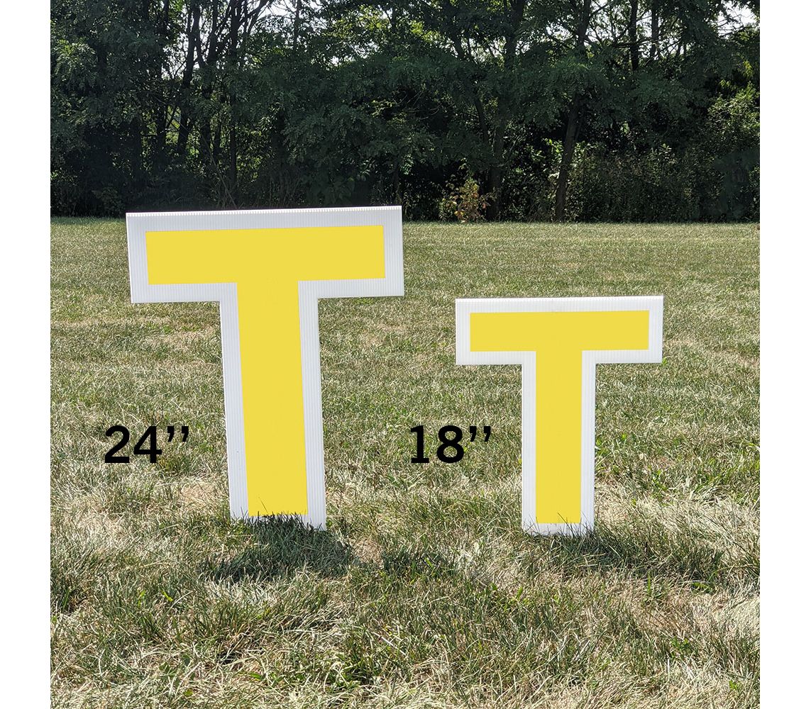 Custom Yard Cards Free Shipping Tex Visions