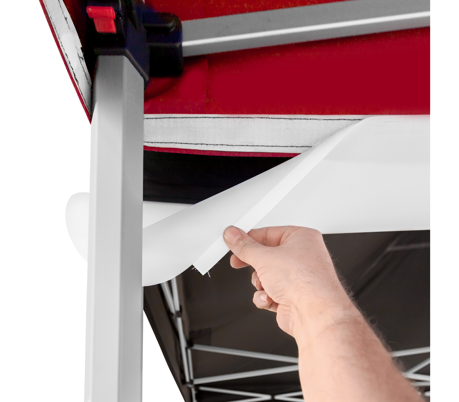 Tent Gutter | Tex Visions How To Attach Gutter To Awning
