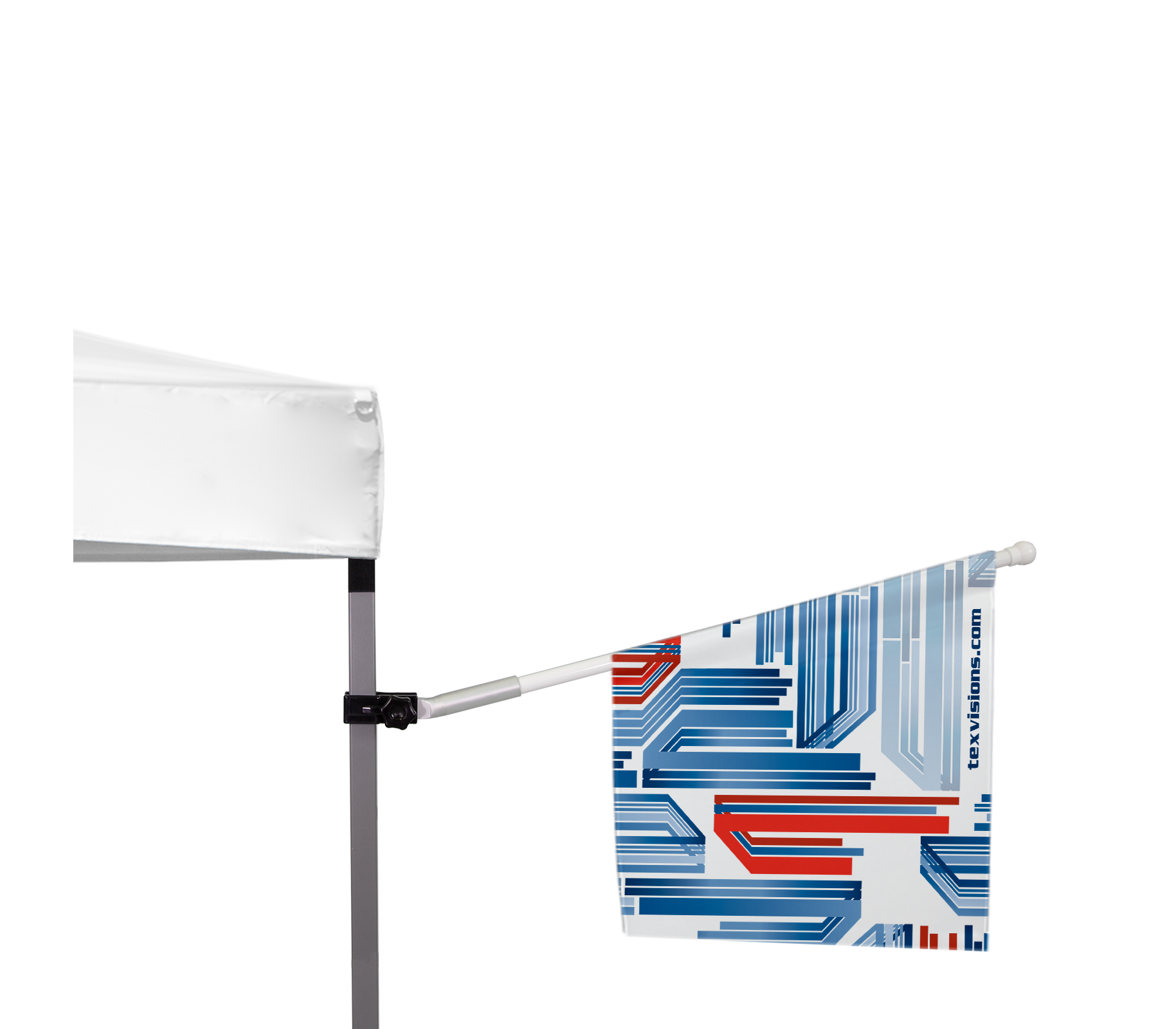 Compact Flag Holder 75° Tex Visions